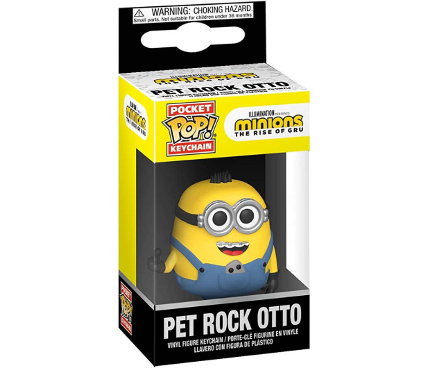 Funko POP POP Keychain: Minions 2 - Pet Rock Otto - 1124854 - zdjęcie 3
